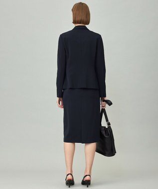 ICB 【新色追加・防シワ・速乾・洗える】Fied テーラードジャケット ネイビー系