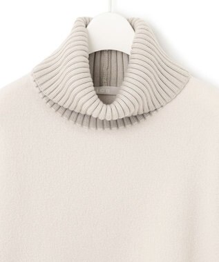 ICB L ミルドウール オフタートルプルオーバー トープ系