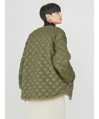 AMERICAN HOLIC キルポカリバーシブルキルティングミディコート Khaki