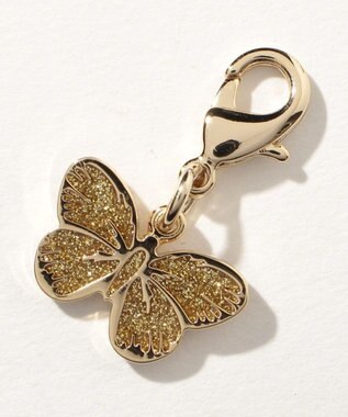 ANNA SUI ローズハート キーケース ベージュ