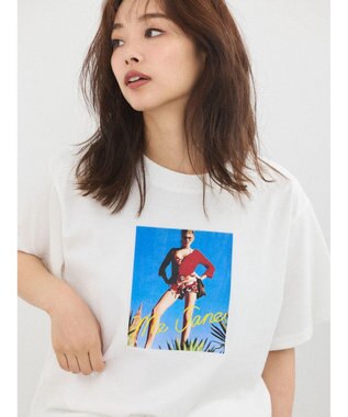 Green Parks ｍｅ　Ｊａｎｅ／フォトプリントボックスＴシャツ White