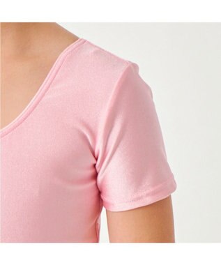 Chacott キッズ　半袖スカート付きレオタード（オペコット） ベビーピンク