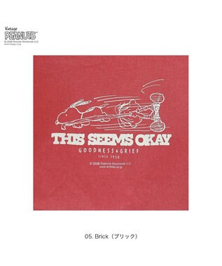 ROOTOTE 8501【ルートート】スヌーピー IP.トール.ピーナッツ-1A 05：ブリック