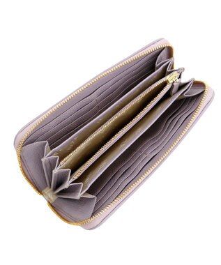 IBIZA マノ　ラウンドファスナー長財布 ラベンダー