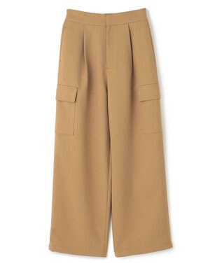 uncrave 【防シワ・洗濯機洗い可】ドライタッチツイル カーゴ パンツ（uncrave STANDARD） キャメル