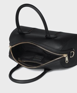 Paul Smith シグネチャーインバーテッド ミニボストンバッグ ブラック