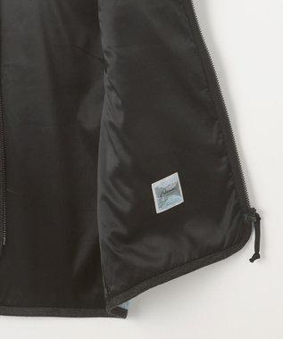 JOSEPH ABBOUD MOUNTAIN 【軽量/ソフト/サスティナブル/男女兼用/ライナードッキング対応】 リサイクルウールボア ベスト サックスブルー系