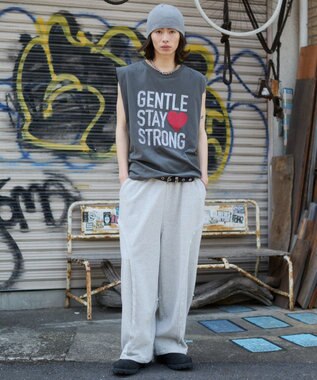 WEGO 【ユニセックス着用ITEM/MLサイズ展開】グラフィックBIGノースリーブ 柄1