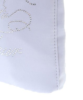 Maison de FLEUR EC限定チュールハンドルラインストーンショルダー Grayish Blue