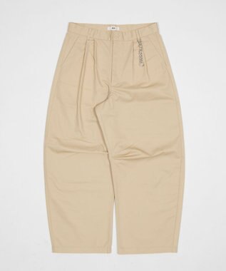 WEGO キーチャーム付きチノカーブパンツ ベージュ