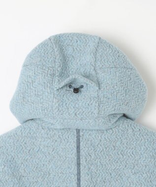 JOSEPH ABBOUD MOUNTAIN 【軽量/ソフト/サスティナブル/男女兼用/ライナードッキング対応】 リサイクルウールボア ベスト サックスブルー系