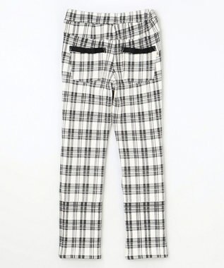 組曲 KIDS 【110-140㎝】シャギーチェック パンツ グレー系5