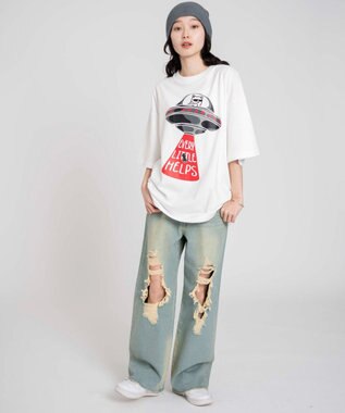 WEGO 【ユニセックス着用ITEM/新色追加】アソートグラフィックT（2） 柄12