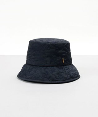 AURORA 【 Beaurance （ビューランス）】刺繍キルティングバケットハット ネイビー