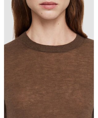 JOSEPH キャッシュエアー　ラウンドネックニット Arabica