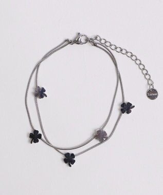 WEGO Lステンレスモチーフ2連ブレス 柄3