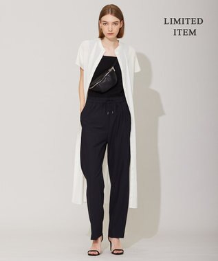 ICB 【WEB限定・洗える】 バンドカラーワンピース オフホワイト系