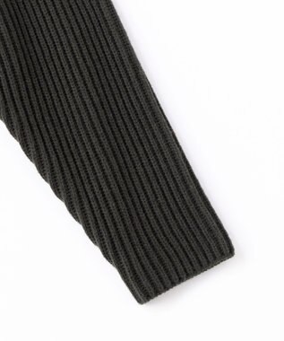 UNFILO MENS バルキー タートルネック ニット カーキ