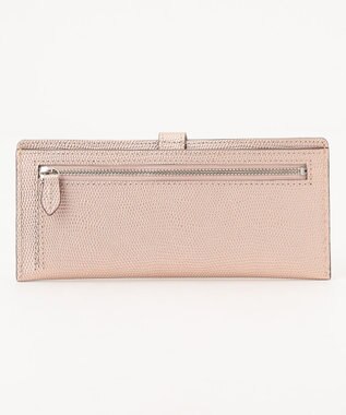 airlist 【薄型・軽量】単カードケース付き長財布  LUNA  Metallic  ルナメタリック メタリックピンク