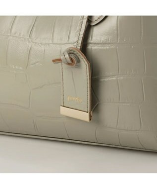 UNBILLION perche ゴートユーティリティヒネリかぶせトートS CGRY