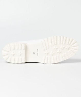 BONTRE 【LucaGrossi/ルカグロッシ】ラギットソールローファー ホワイト