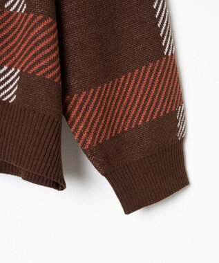 WEGO ルーズフィット総柄プルオーバー 柄4