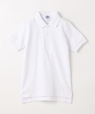 J.PRESS KIDS 【100-130cm】40/2鹿の子 半袖 ポロシャツ ホワイト系