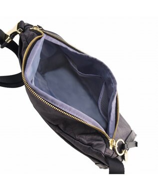 ACE BAGS & LUGGAGE HAyU × ace.  ユッカ ショルダーバッグ 17835 チャコール（ネコヘッド柄）