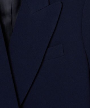 JOSEPH 【FOUNDATIONS】クレープストレッチ ダブルブレストジャケット Navy