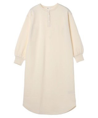 CRAFT STANDARD BOUTIQUE 裏起毛ヘンリーワンピース Ivory