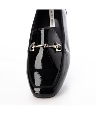 MODE ET JACOMO <MODE ET JACOMO>【レイン対応】メタルビットローファー ブラックエナメル