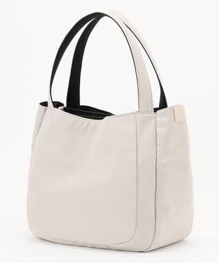 Y'SACCS 【ムック本掲載】ナイロンボンディングトート　Mサイズ アイボリー