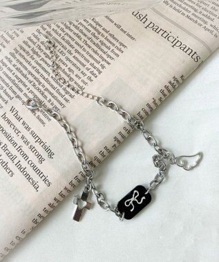 WEGO Lリボンプレートジャラブレス