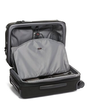 TUMI ALPHA インターナショナル・デュアル・アクセス・4ウィール・キャリーオン スーツケース（機内持ち込みサイズ） ブラック