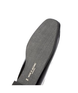 MODE ET JACOMO <MODE ET JACOMO>【レイン対応】メタルビットローファー ブラックエナメル