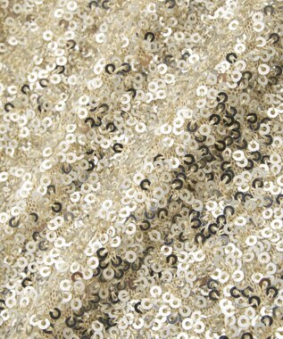 YECCA VECCA スパンコール×チュールスカート Ivory