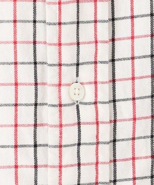J.PRESS MEN 【WEB・一部店舗限定】コットンビエラタッタソール シャツ/B.D. レッド系3