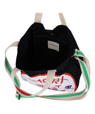 tsumori chisato CARRY トレジャーアイランド ハンドバッグ 2way ショルダーバッグ ブラック