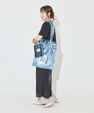 AMERICAN HOLIC 26AWパテッドホリホリトートバッグ Blue