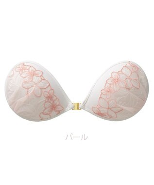 BRADELIS New York 【NuBra / ナチュラルタイプ】ヌーブラ・エアーライト  メアリー  ブラ特有の締めつけがないストレスフリーブラ パール