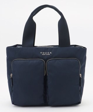 TOCCA 【WEB＆一部店舗限定・A4サイズ対応】VIA METRO NYLON BAG ナイロンバッグ ネイビー系