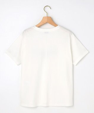 組曲 L 【先行予約】ロゴ刺繍 Ｔシャツ ホワイト系