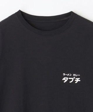 NAVE タブチ×NAVE プリント半袖Ｔシャツ ブラック系