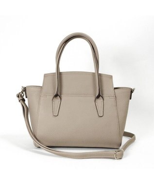 PELLE BORSA マルチシルエット2WAYハンドバッグ Reinette レネット 4711 グレージュ