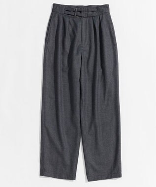LENO SAXONY GURKHA TROUSERS 《UNISEX》サキソニーグルカパンツ HEATHER GRAY