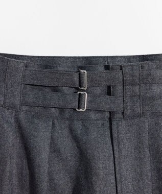 LENO SAXONY GURKHA TROUSERS 《UNISEX》サキソニーグルカパンツ HEATHER GRAY