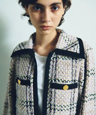 ツイードフーディーコート / GRACE CONTINENTAL | ファッション通販