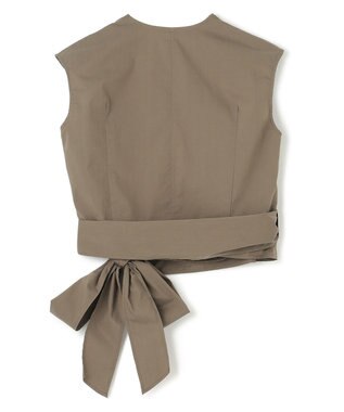 BEIGE，  HYDRANGEA / カシュクールブラウス Mocha