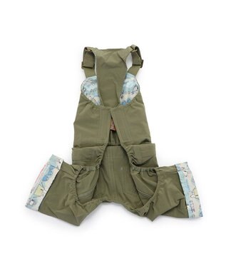 PET PARADISE スヌーピー ビーグルスカウト オーバーオール 《キャンプ柄》 小型犬 キャンプ柄