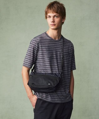 JOSEPH ABBOUD MOUNTAIN 【接触冷感】クールスキンガード Tシャツ グレー系2